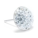 Crystal Pave Stud Earrings