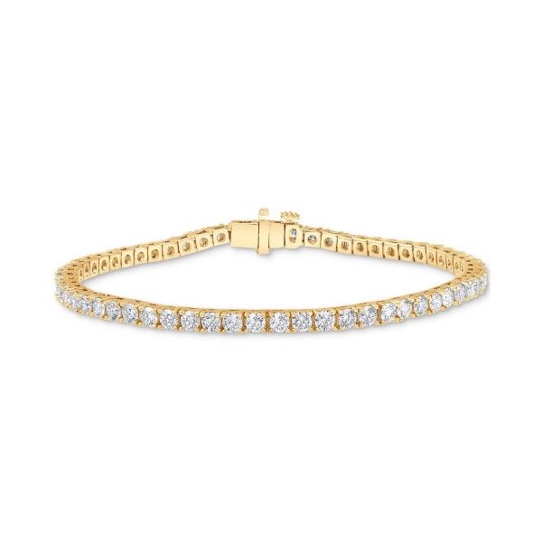 Diamond Tennis Bracelet (5 ct) in 14k Gold