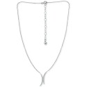 Cubic Zirconia Double Curve 16