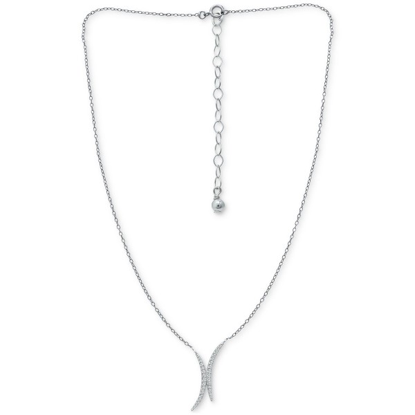 Cubic Zirconia Double Curve 16