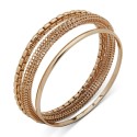 Gold-Tone 3-Pc. Set Bangle Bracelet