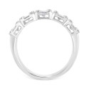 Diamond Baguette Cluster Ring (1-1/4 ct) in 18k White Gold