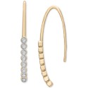 Diamond Threader Earrings (1/6 ct) in 14k Gold