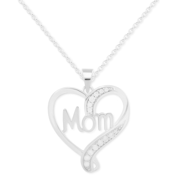 Diamond Mom Heart 18