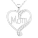 Diamond Mom Heart 18