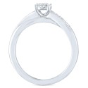 Diamond Cluster Promise Ring (1/6 ct)