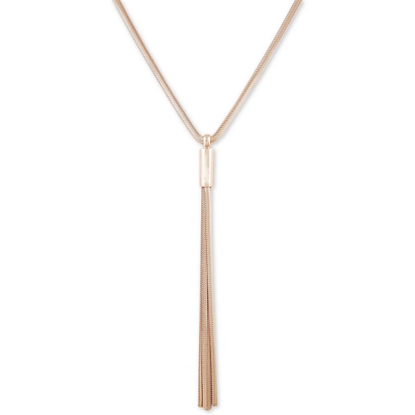 Tassel Lariat Necklace, 28