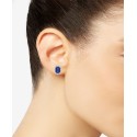 Sapphire (1-1/3 ct) and Diamond Accent Stud Earrings