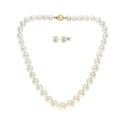 2-Pc. Set Cultured Freshwater Pearl (7-1/2-13mm) Strand Necklace