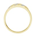 Men's Diamond Accent Band in 10K Yellow Gold