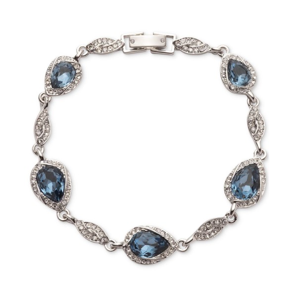 Pavé & Pear-Shape Crystal Flex Bracelet