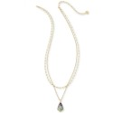 Gold-Tone Multi Strand Necklace, 18